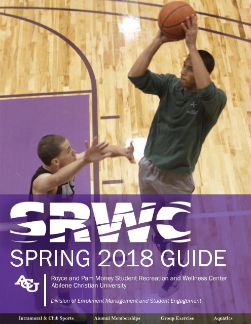 ACU SRWC Spring 2018 Guide