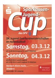 Sparkassen - Jugend - Cup