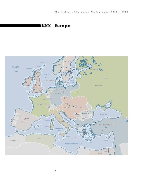 T h e H i s t o r y o f E u r o p e a n P h o t o g r a p h y , 1 9 0 0 – 1 9 3 8