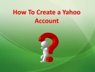 How To Create a Yahoo Account?