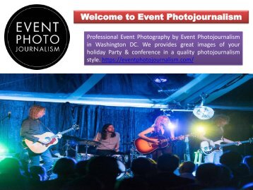 Event Photographers in Washington DC