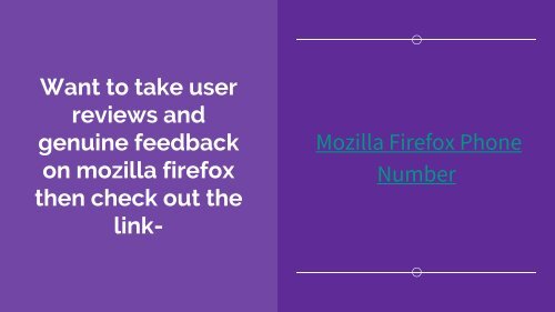 Mozilla Firefox Toll free number | customer service