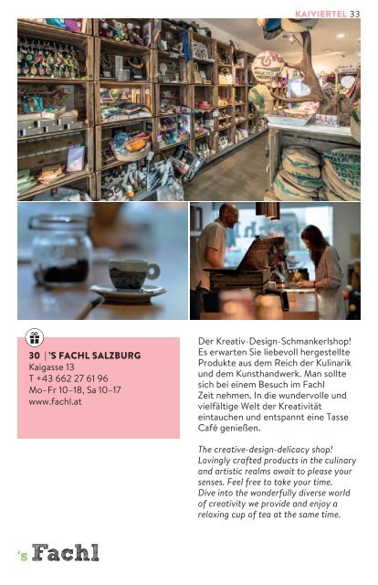 Salzburg Guide 2018 - Shopping.Eating.Art 