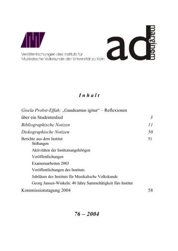 „Gaudeamus igitur“ – Reflexionen über ein Studentenlied