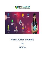 HR RECRUITER TRAINING