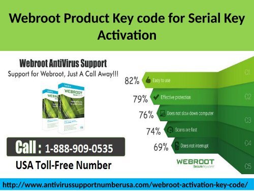 Webroot Product Key code for Activation Call on 1-888-909-0535