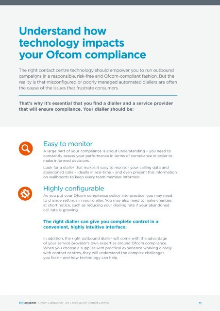 Ofcom Compliance_aThe Essentials for¬ontact Centres
