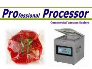 Commercial Vacuum Sealer | Best Vacuum Packaging Machines