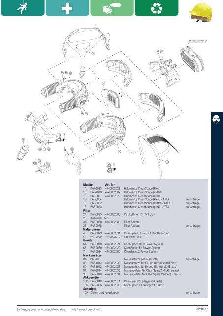 Christ Arbeitsschutz Hauptkatalog 2018