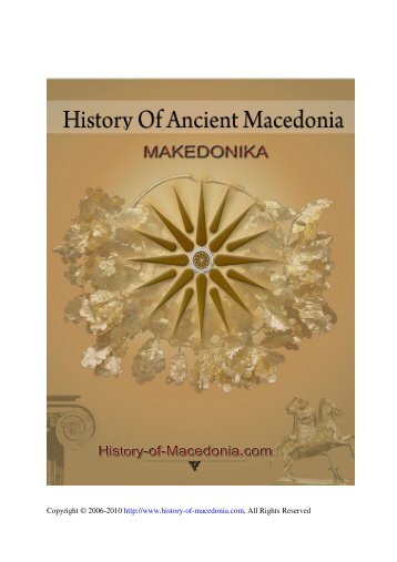 History of Ancient Macedonia -Makedonika