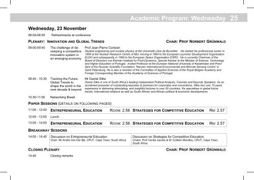 Conference Booklet 11 Nov - Nina - CPUT ACTIVE Web - Cape ...