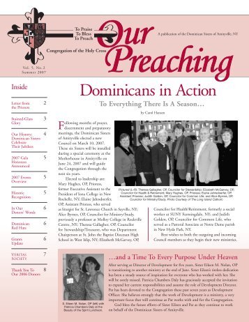 Our Preaching_Vol2 Iss2.qxd - Dominican Sisters of Amityville