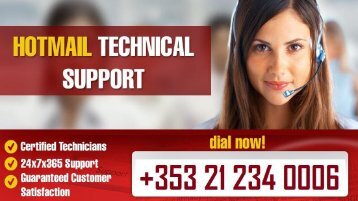 Hotmail Support Toll Free Number +353-212340006 Ireland