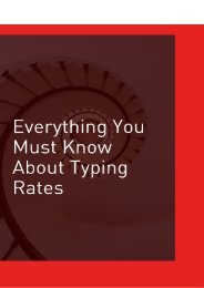 Everything You Should Know About Typing Rates