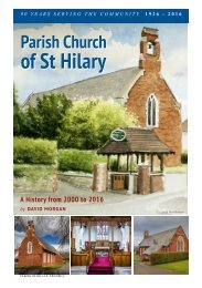 History of St Hilary's in the parish of killay