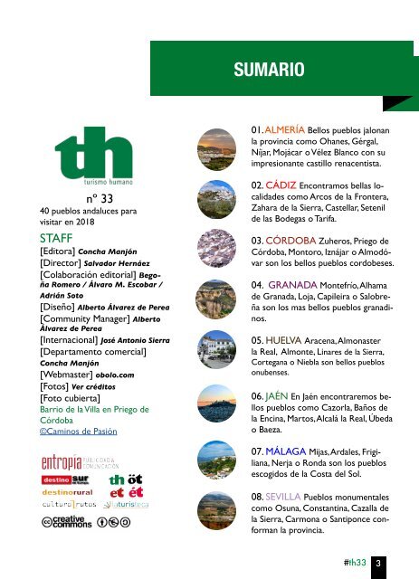 turismo humano 33 pueblos andalucia