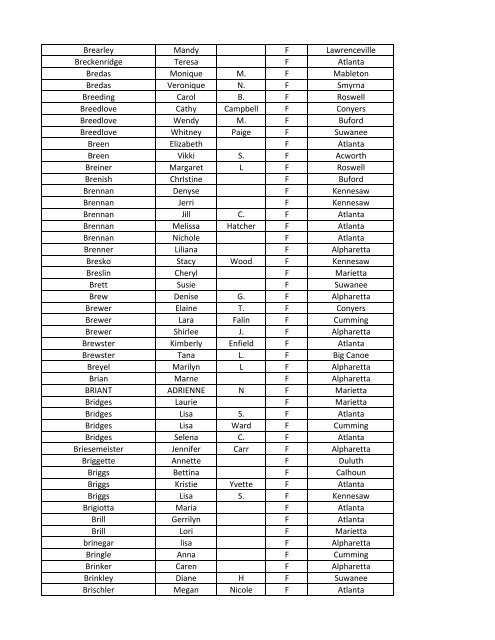 August ESL Rating List - USTA.com