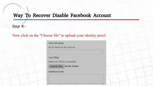 Tips To Recover Disabled Facebook Account