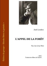L'appel de la forêt, Jack London