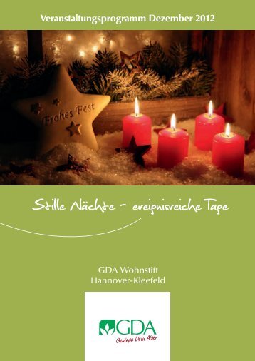 Veranstaltungskalender Hannover-Kleefeld
