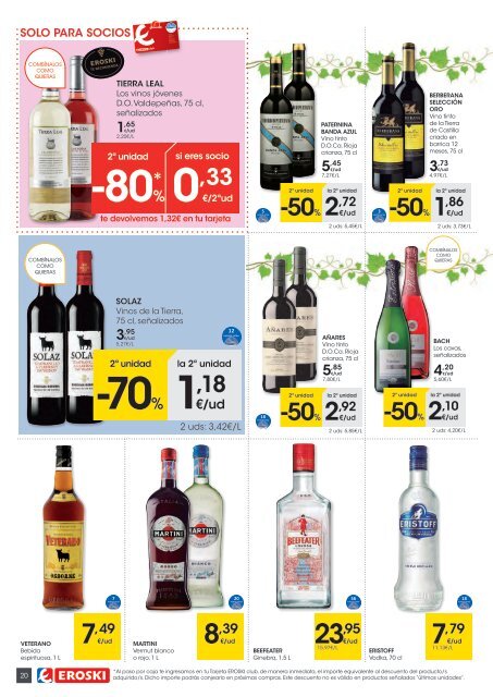 EROSKI HIPER OFERTAS HASTA 31 DE ENERO 2018