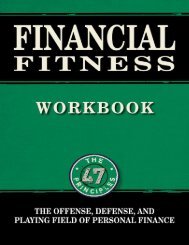 Financial Fitness Workbook