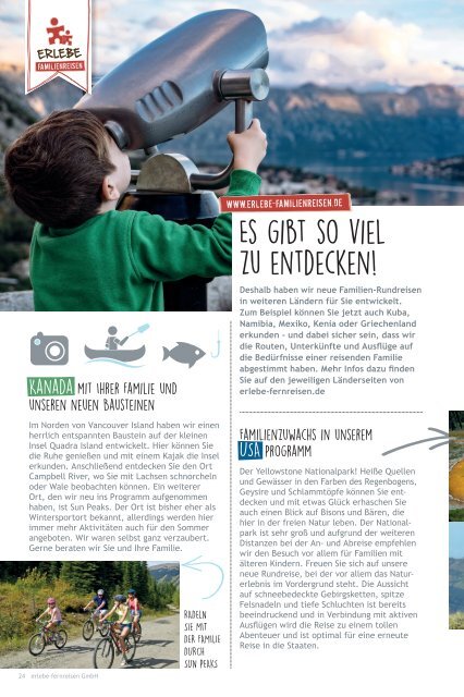 erlebe-fernreisen Kundenmagazin