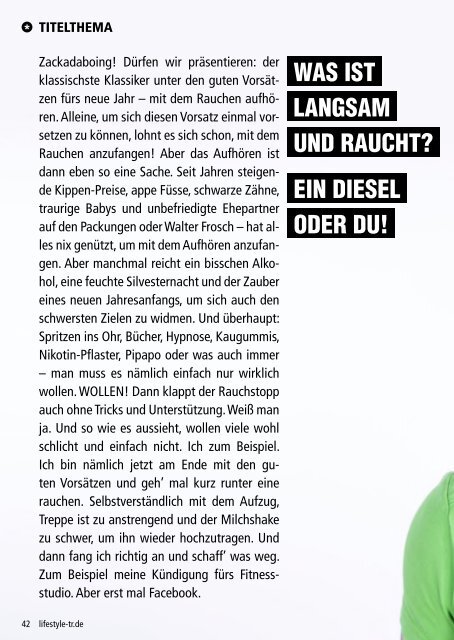 Lifestyle Januar 2018