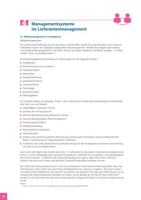 Strategisches Lieferantenmanagement