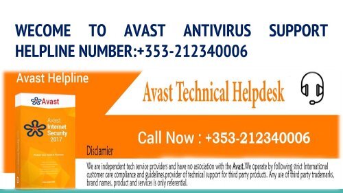 Call Avast Technical Support Toll-Free Number Ireland-+353-212340006 