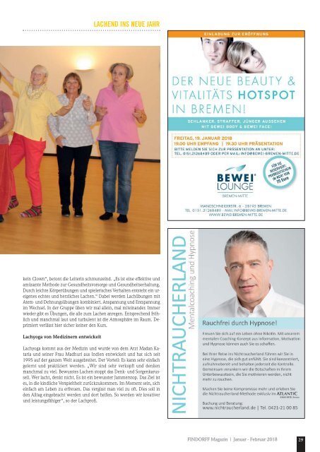 FINDORFF Magazin | Januar - Februar 2018