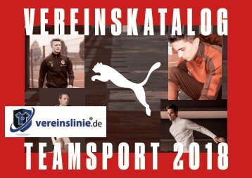 PUMA Teamsport-Katalog 2018