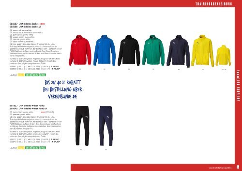 PUMA Teamsport-Katalog 2018