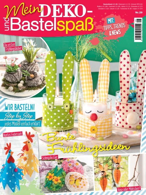 Mein Deko- und Bastelspaß Nr. 29/2018