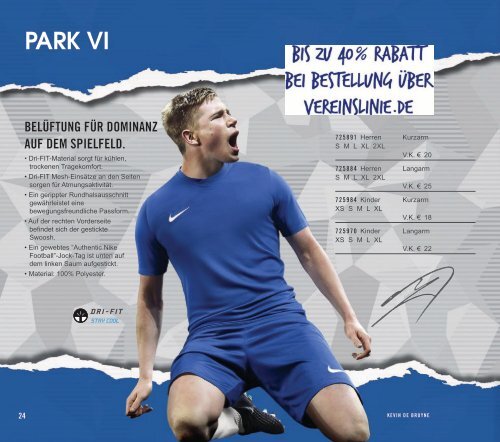 Nike Teamsport-Katalog 2018-2019