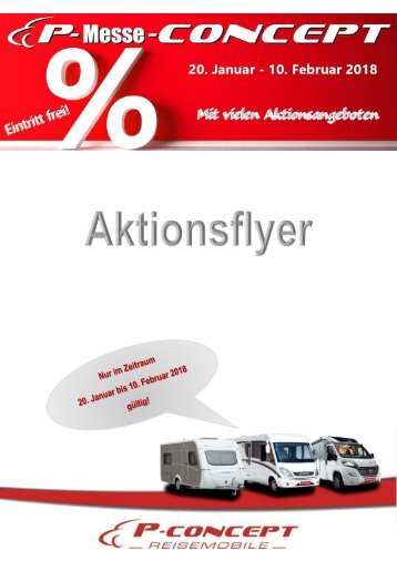 Aktionsflyer P-Messe-concept