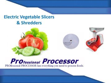 Quality Vegetable Shredder Machine - Home & Commercial