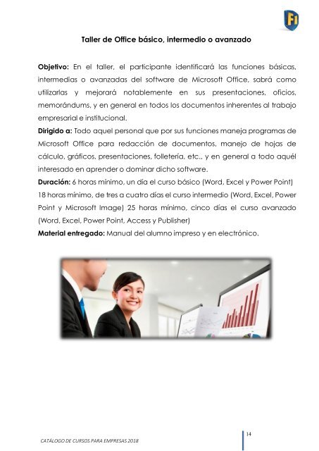 CURSOS EMPRESAS 2018