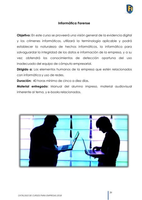 CURSOS EMPRESAS 2018