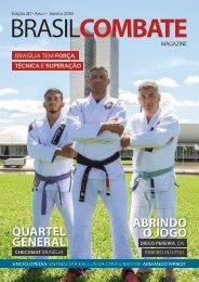 Brasil Combate Magazine | Edição #1 | JAN 2018