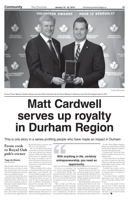 The Durham Chronicle 17-18 Issue 05