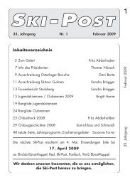 Skipost Nr1/09 (PDF 4.6MB) - Skiclub Ebnat-Kappel