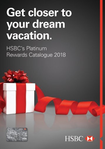 HSBC PLATINUM REWARDS CATALOG 2018