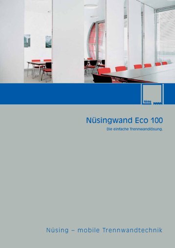 Nüsingwand Eco 100 - priecky.sk