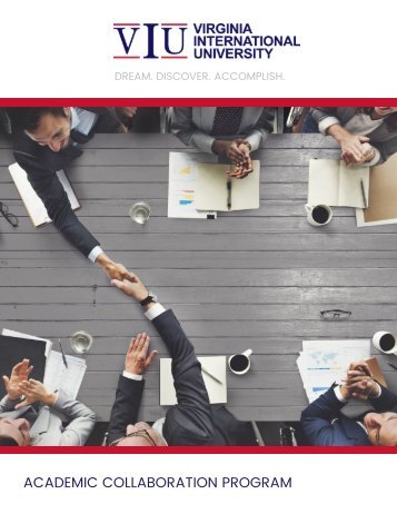 VIU Academic Collaboration Brochure