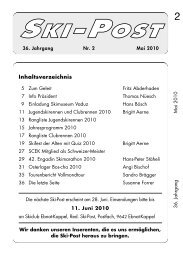 Skipost Nr2/10 (PDF 5.5MB) - Skiclub Ebnat-Kappel