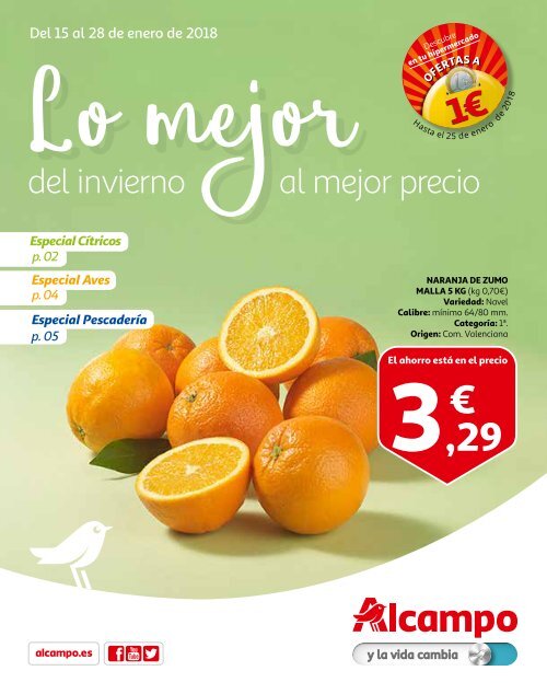 Alcampo Lo mejor del invierno al mejor precio hasta 28 de Enero 2018