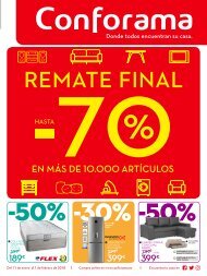Catalogo Conforama Hasta 50 En Colchones Del 27 De Abril Al 25 De Mayo 2017