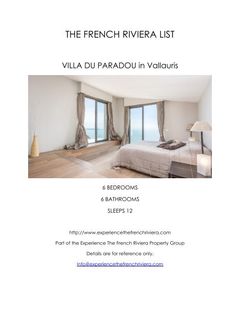Villa du Paradou - Vallauris