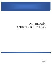 Antologia (APUNTES DEL CURSO)